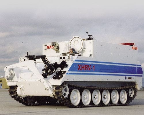 Experimental NASA HazMat Vehicle "XHRV-1" with Grips Manipulator
